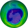 Antarctic Ozone 2007-09-10